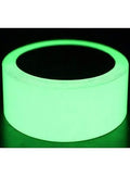 NINZA Night Glow in Dark Adhesive Tape 5 cm X 5 Meters Waterproof Auto Night Glow Radium Tape, Luminous Tape, Tape for Stairs - Green
