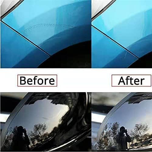 NINZA Car Body Scratch Remover and Repair Polishing Cream Kit with Sponge Cream Wax Body Compound Scratch Remover Ideal For Car and Bike Essentials, Moving Supplies-15 gm