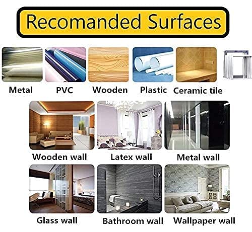 NINZA Ivy Grip Tape, Double Sided Strong Adhesive Tape, Transparent Traceless Tape Removable Washable and Reusable Anti Slip Tape for Home Supplies Fixing Carpet Phones (3Metre)