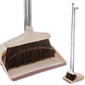 NINZA Dust Pan with Long Handle Combo Set for Home, Floor, Garden and Office with Plastic dustbin mop Broom and Dustpan Cleaner Mop (Multicolor Pack of 1)